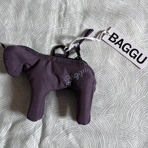 NWT BAGGU horse charm - dusty violet (UO exclusive)